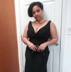 CAROLE LITTLE Midi Black Dress